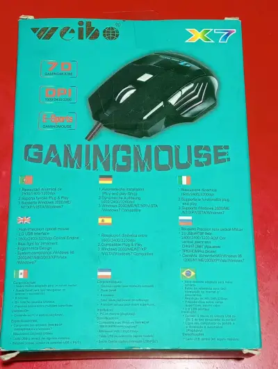 Mouse gamer Weibo X7 - miniatura 2