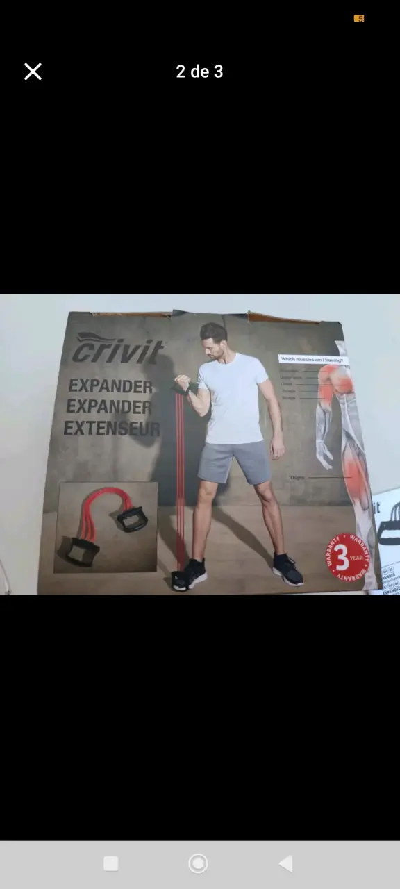 Set de barras para flexiones y extensor nuevos - 2