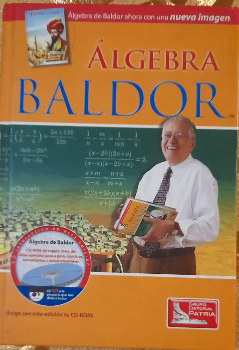Libro Álgebra de Baldor