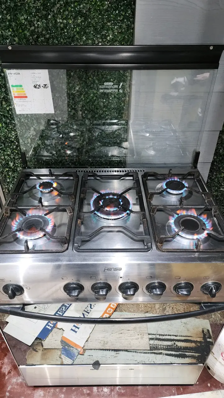 Cocina a gas Fensa 5 quemadores - 3