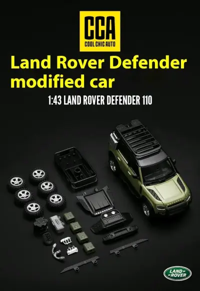 Modelo Land Rover Defender 1:43 - miniatura 1
