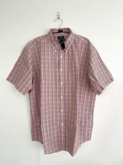 Camisa manga corta a cuadros - miniatura 1
