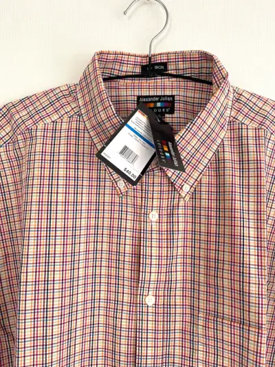 Camisa manga corta a cuadros - miniatura 2
