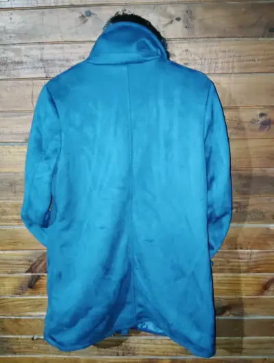 Chaqueta azul petróleo Zibel - miniatura 4