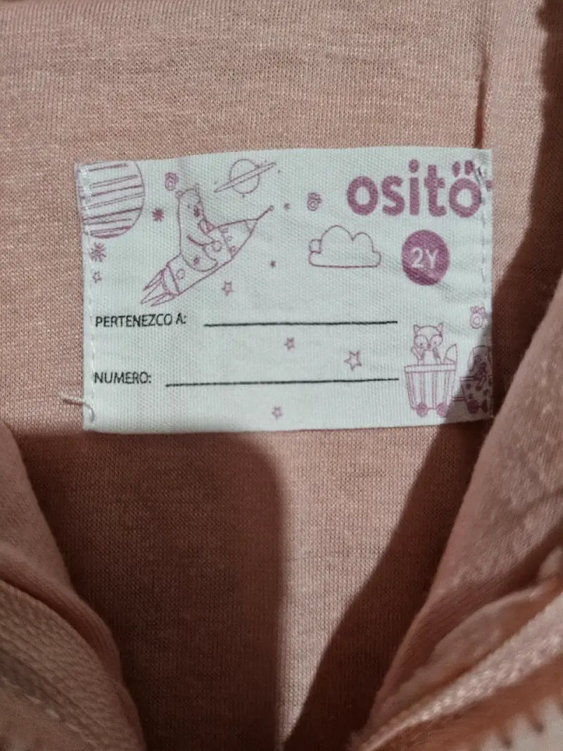 Chaqueta polar rosa infantil - 4