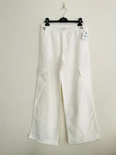 Pantalones cargo blancos Arizona - miniatura 1