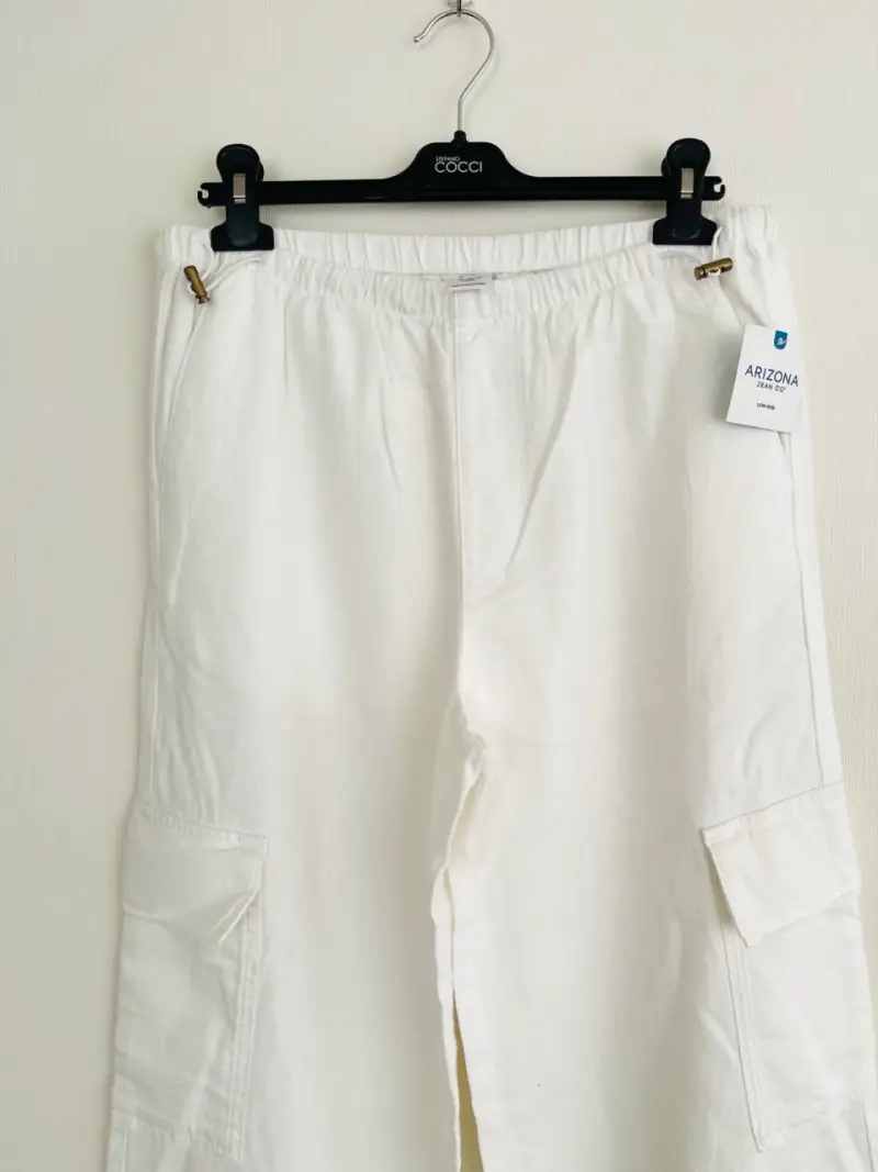 Pantalones cargo blancos Arizona - 2