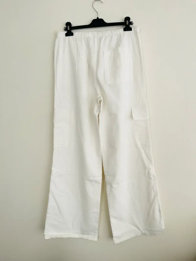 Pantalones cargo blancos Arizona - 3