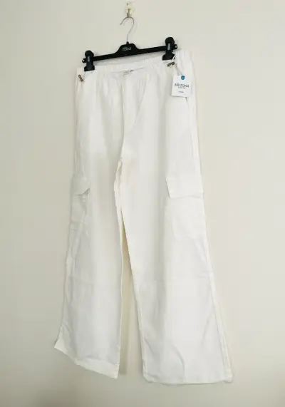 Pantalones cargo blancos Arizona - miniatura 4