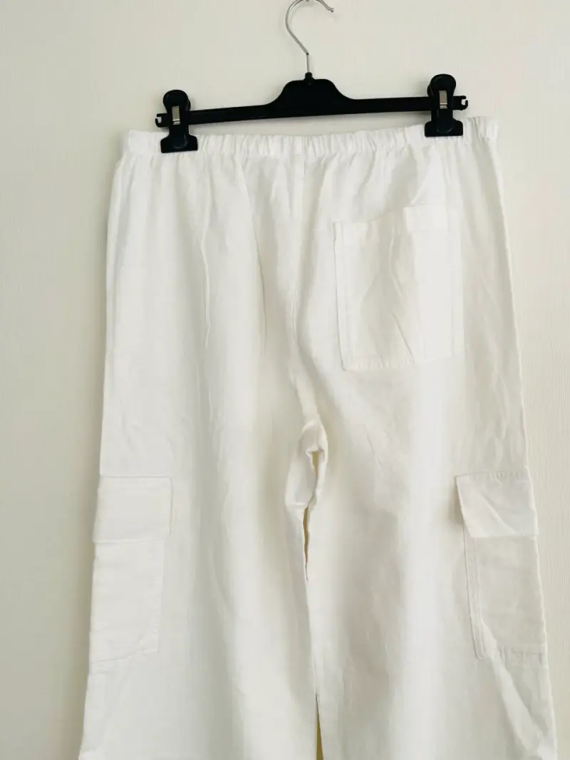 Pantalones cargo blancos Arizona - 5