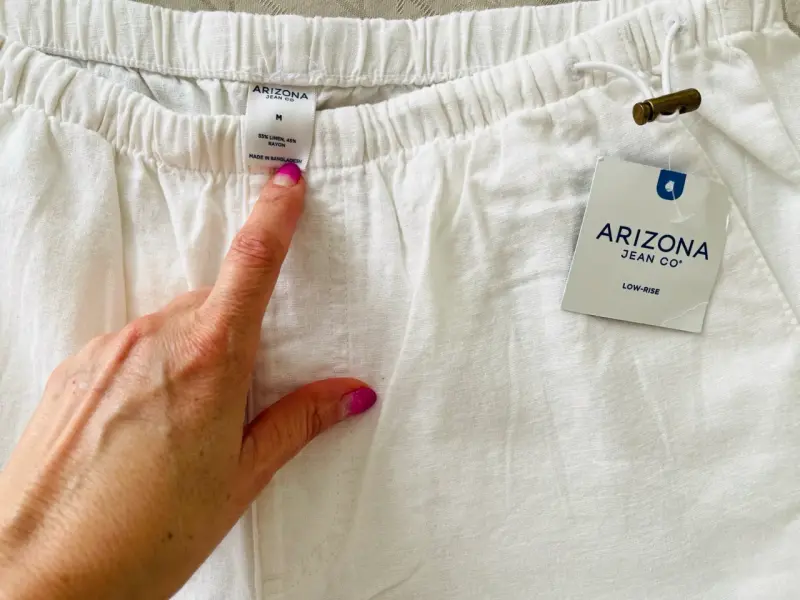 Pantalones cargo blancos Arizona - 6