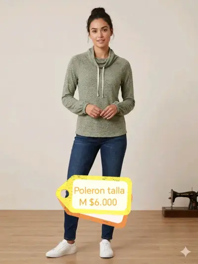 Polerones, poncho, poleras y otros - miniatura 5