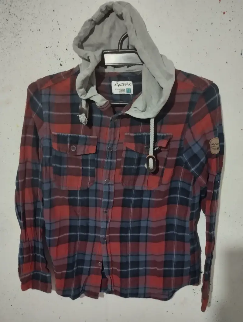Chaqueta blanca de tela texturizada - 6