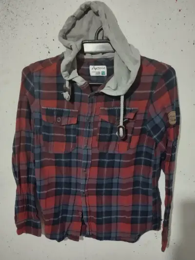 Chaqueta blanca de tela texturizada - miniatura 6