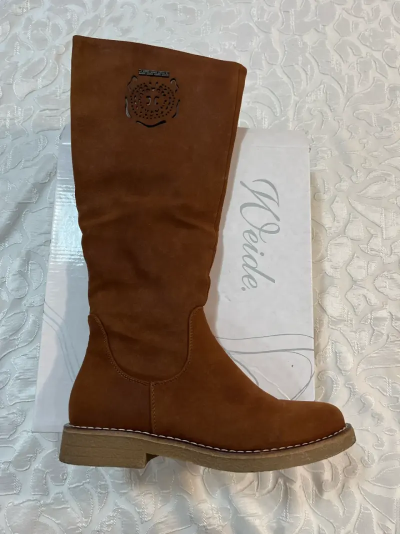 Botas largas marrones de mujer - 1