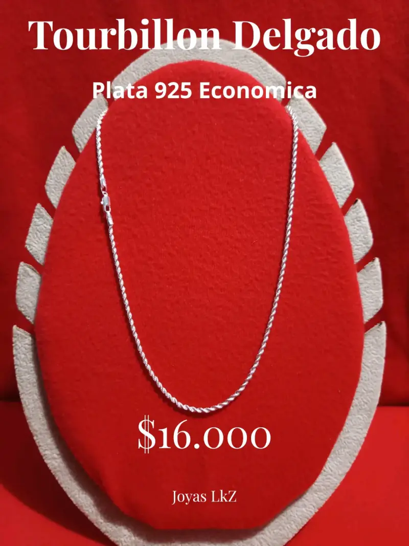 Cadenas de plata 925 económicas - 4