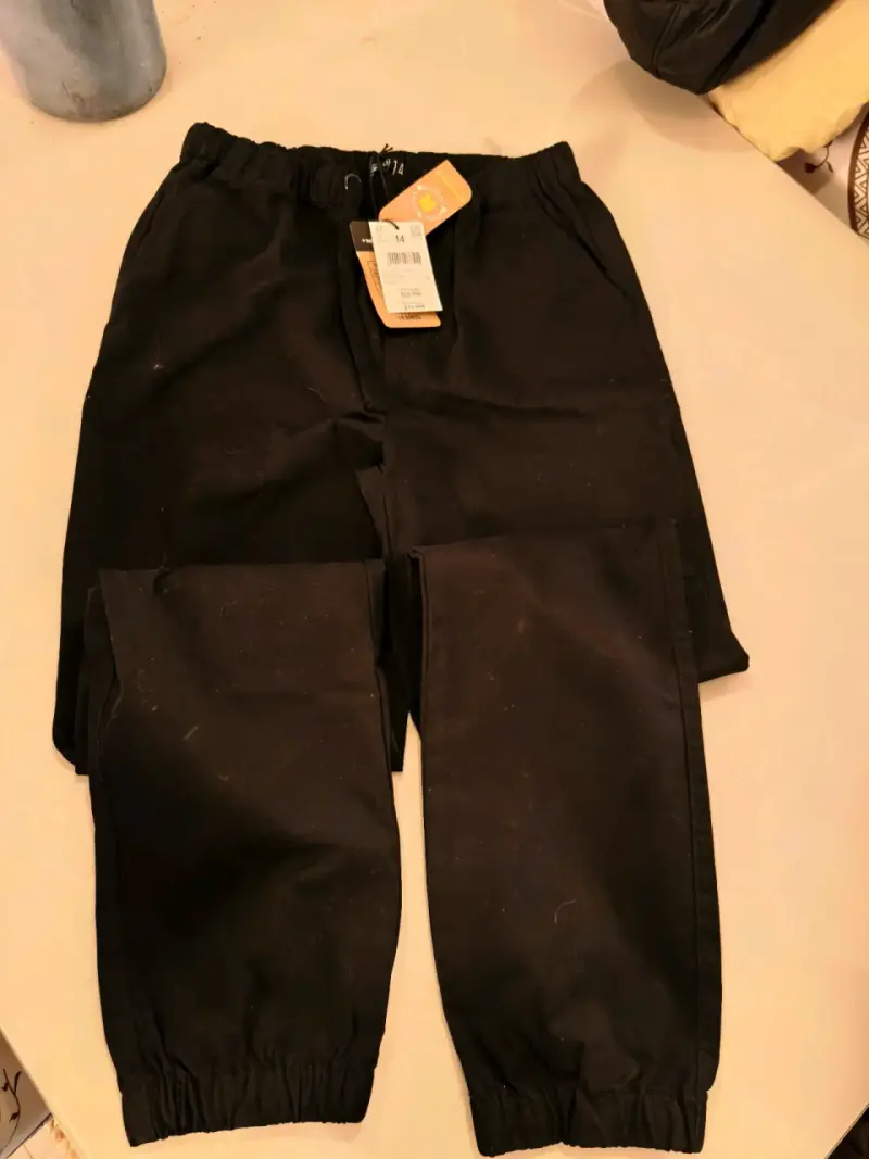 Pantalones negros para niños - 1