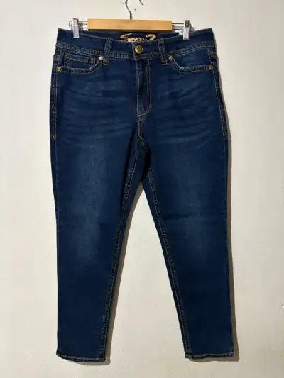 Jeans azul oscuro Seven7 - miniatura 1
