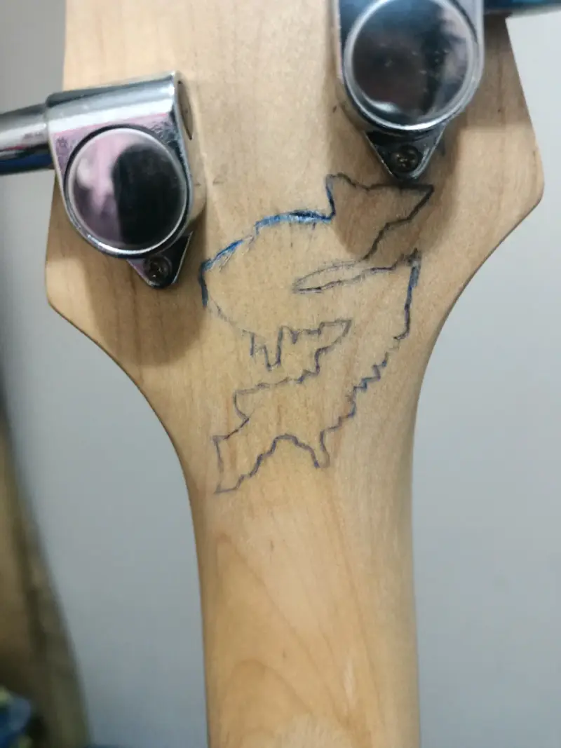 Cuerpo bajo eléctrico negro Ibanez - 2