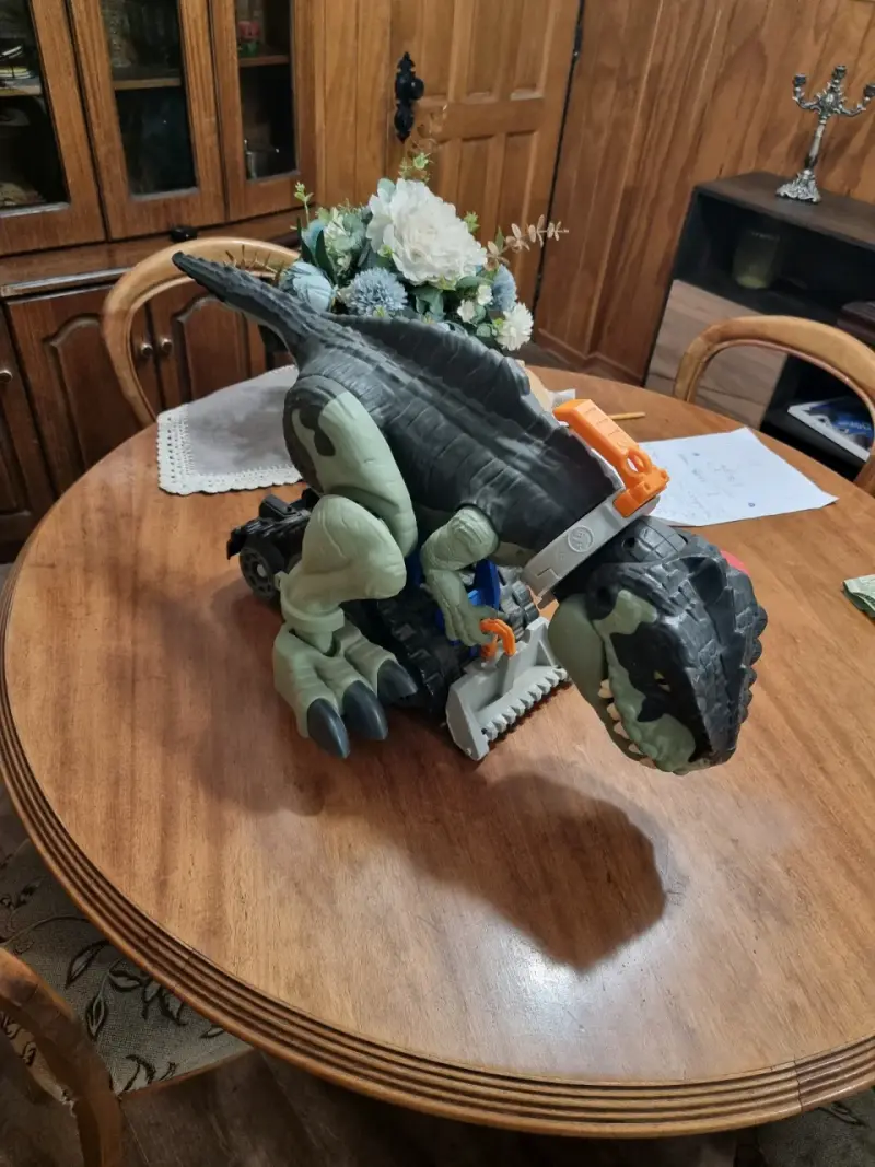 Dinosaurio mattel giganontosaurus colosal - 3