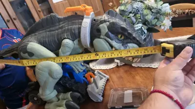 Dinosaurio mattel giganontosaurus colosal - miniatura 4