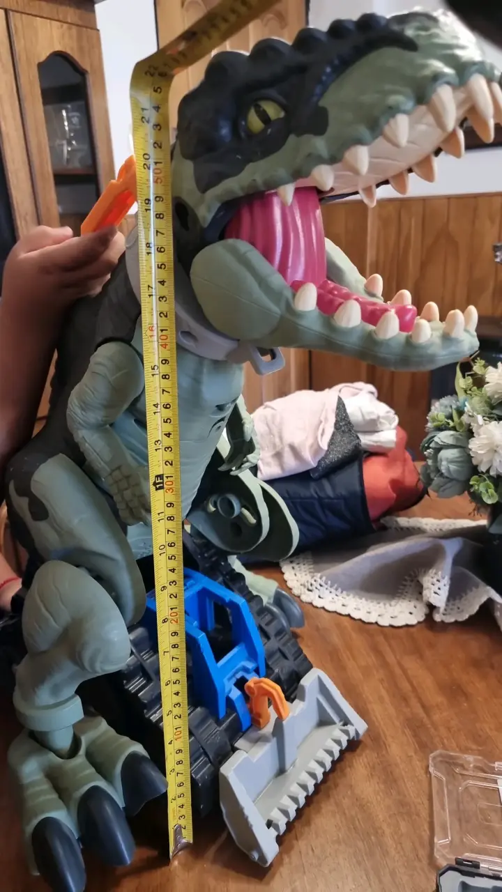 Dinosaurio mattel giganontosaurus colosal - 5