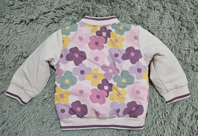 Chaqueta infantil floral - 2