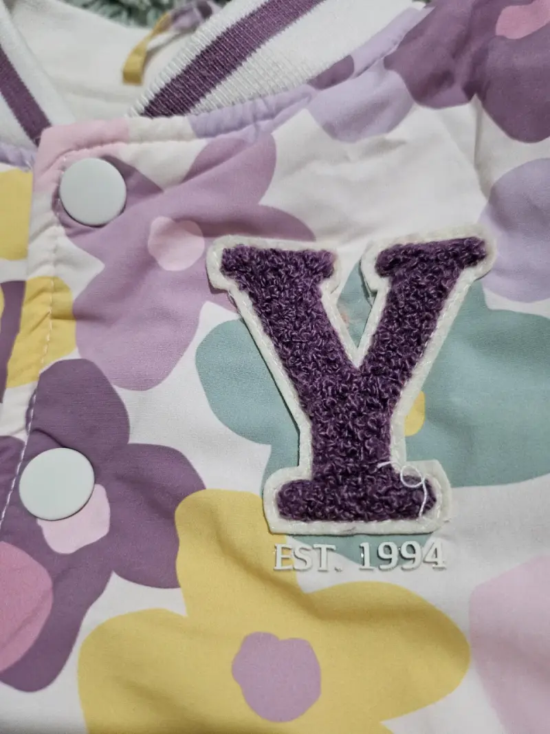 Chaqueta infantil floral - 3