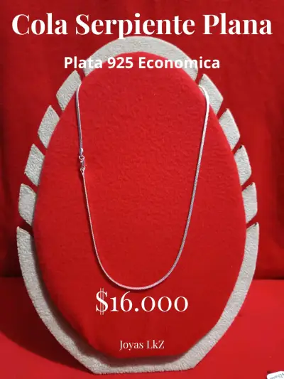 Cadenas de Plata 925 Económica - miniatura 1