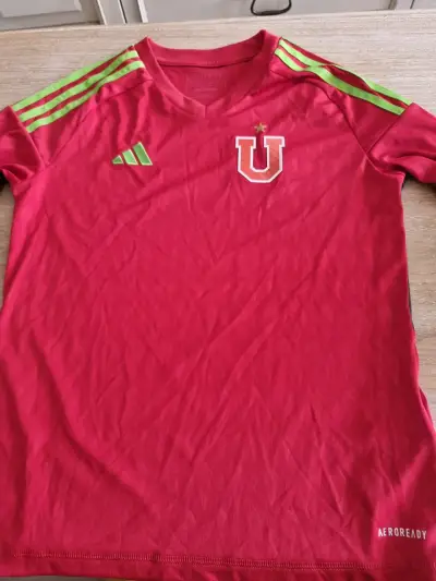 Camiseta deportiva roja Universidad talla 11/12 - miniatura 2