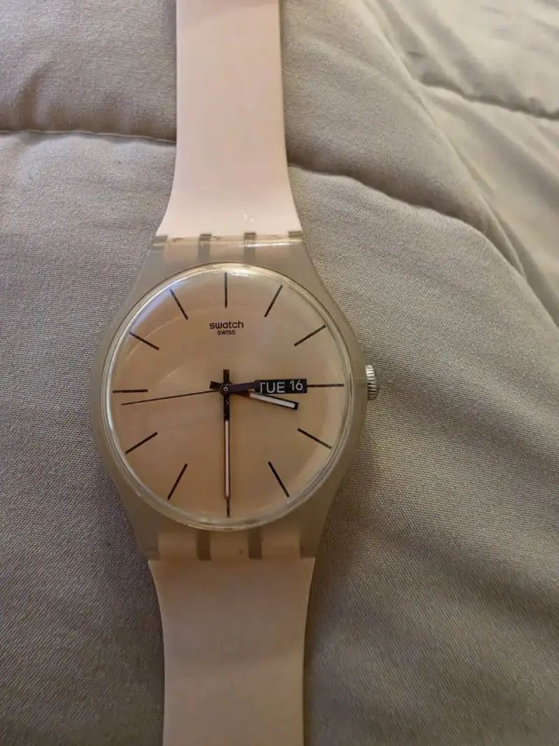 Reloj Swatch Original Rosado - 3
