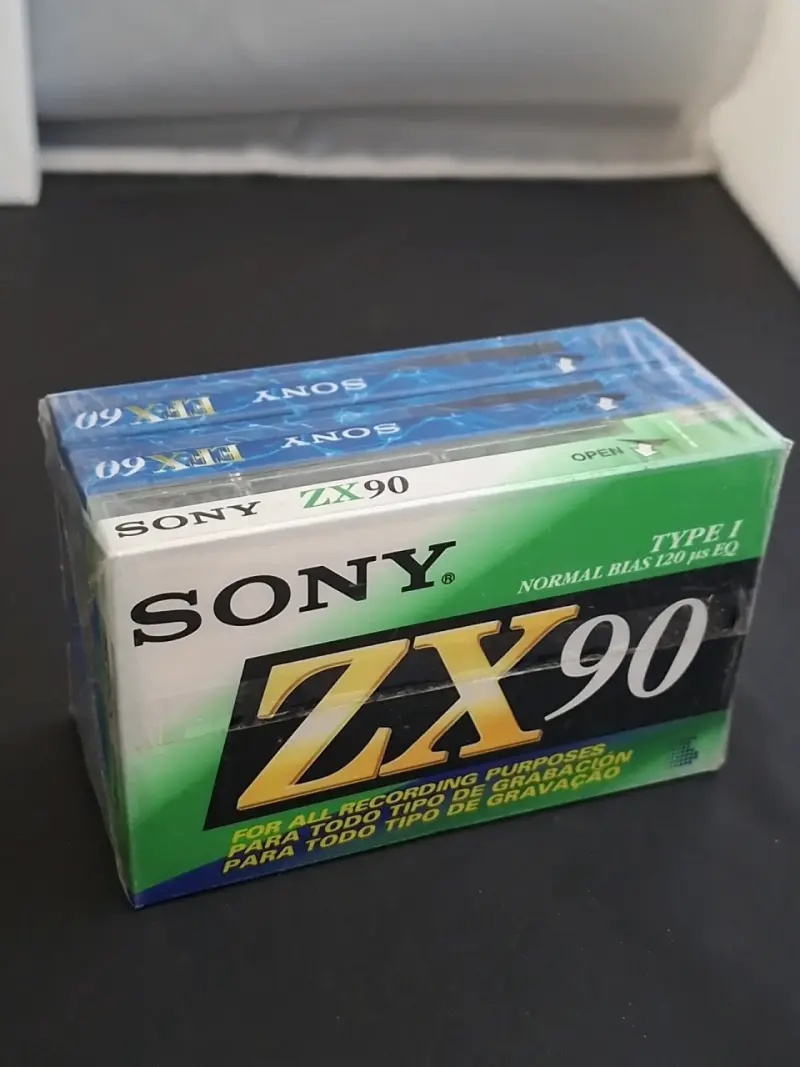 Cassettes Sony ZX90 nuevos - 3