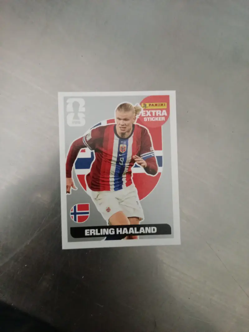 Lámina extra Panini Erling Haaland