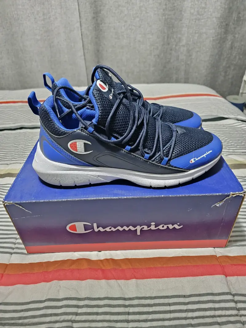 Zapatillas azul Champion. - 3