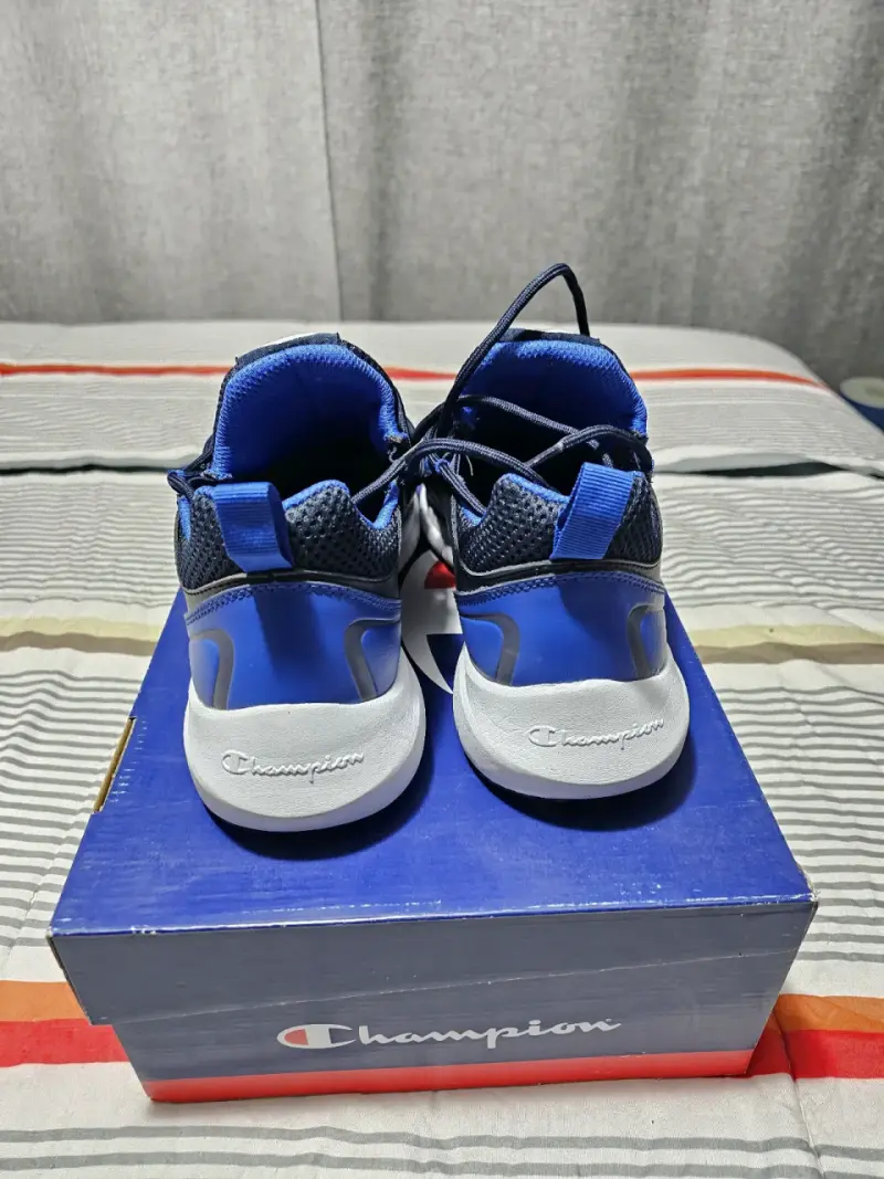 Zapatillas azul Champion. - 4