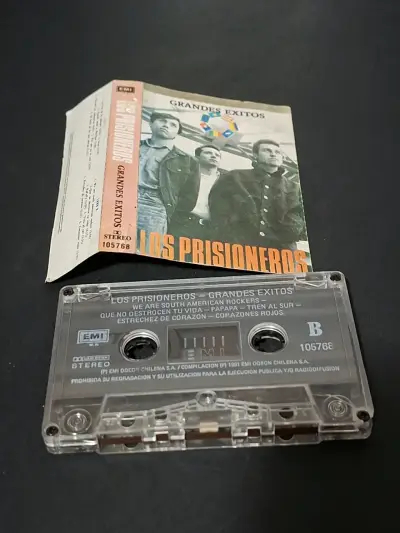 Cassette Los Prisioneros Grandes Éxitos - miniatura 3