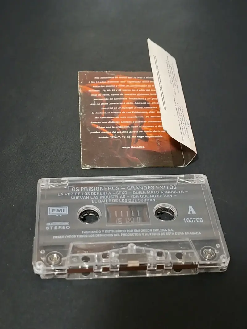 Cassette Los Prisioneros Grandes Éxitos - 4