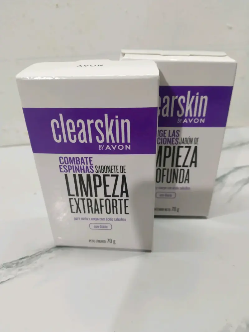 Jabón de limpieza Clearskin Avon