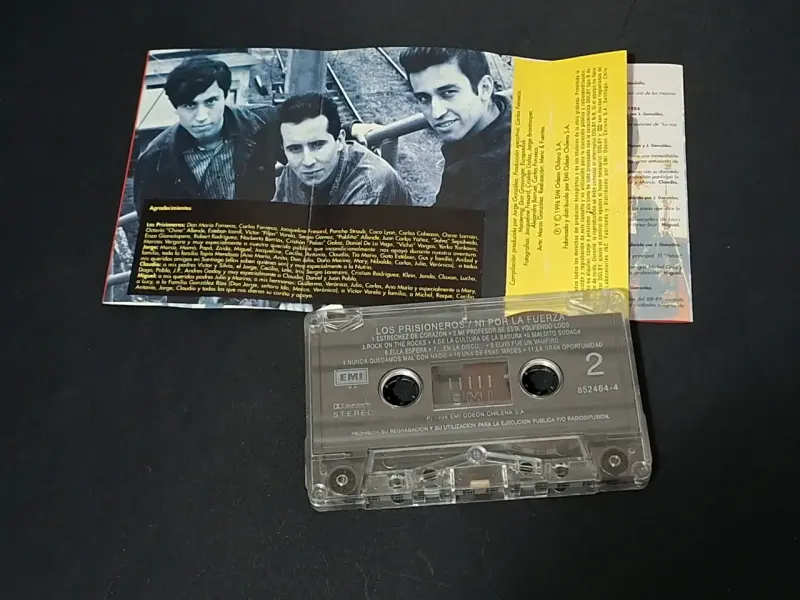 Cassette Los Prisioneros Ni por la Fuerza - 3