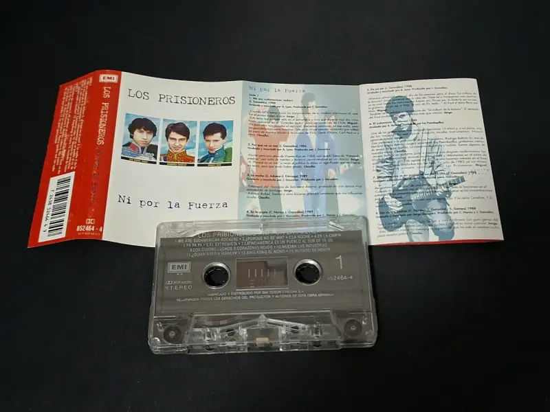 Cassette Los Prisioneros Ni por la Fuerza - 4