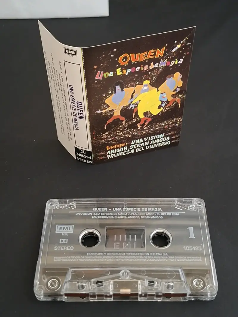 Cassette de Queen Una especie de magia - 4