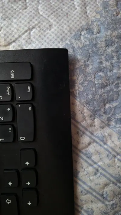 Teclado Lenovo USB negro - miniatura 3