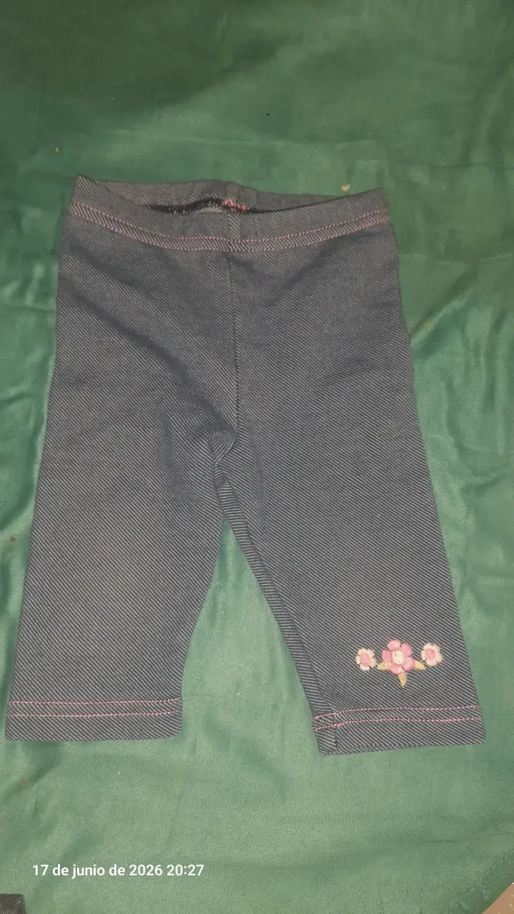 Leggings para niña con diseño floral - 1
