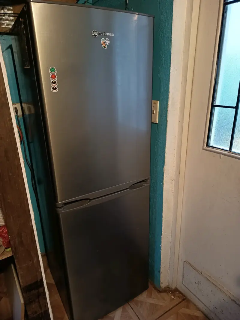 Refrigerador Mademsa nordik 415 bottom freezer gri - 1