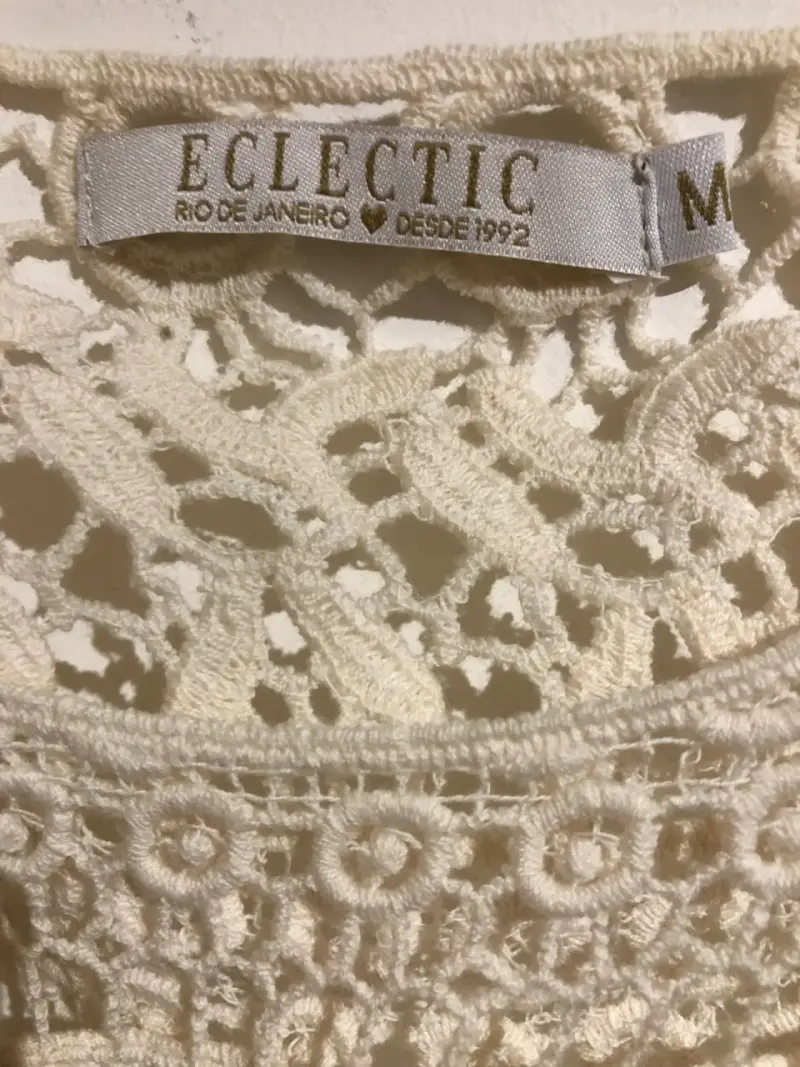 Blusa encaje beige - 2