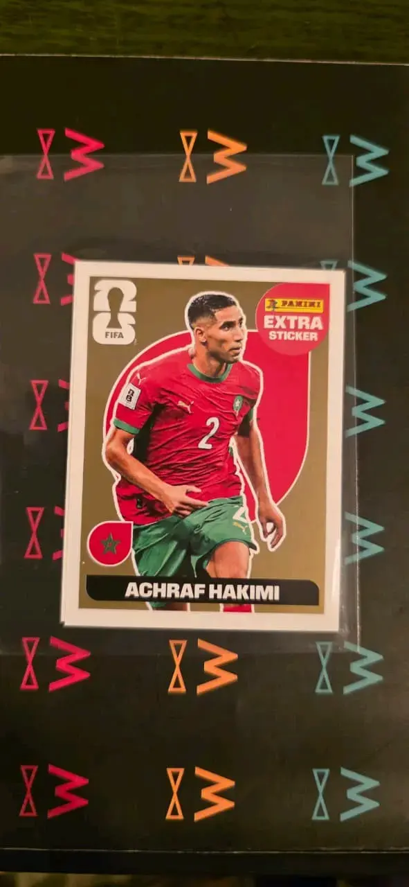 Lámina Panini Achraf Hakimi