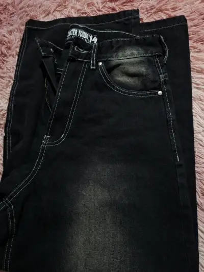 Jeans Baggy Negros - miniatura 1