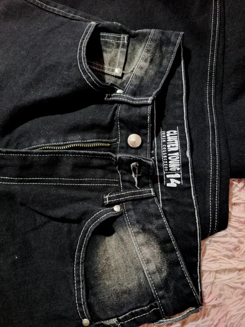 Jeans Baggy Negros - 2