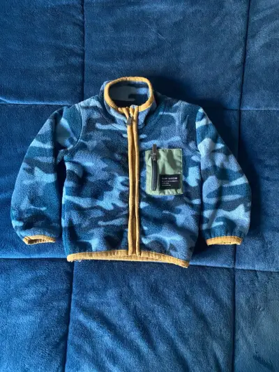 Chaqueta polar camuflada infantil - miniatura 1