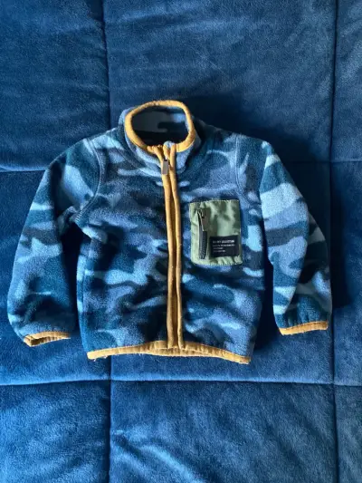 Chaqueta polar camuflada infantil - miniatura 2